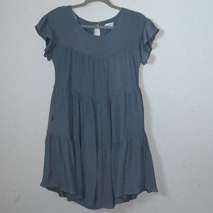 Bluivy Gray Mini Dress